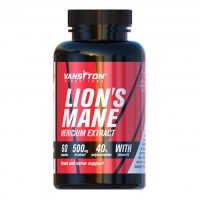 Комплекс Lion’s Mane екстракт Геріціума 500 мг + вітамін В6 капсули №60 ТМ Вансітон / Vansiton